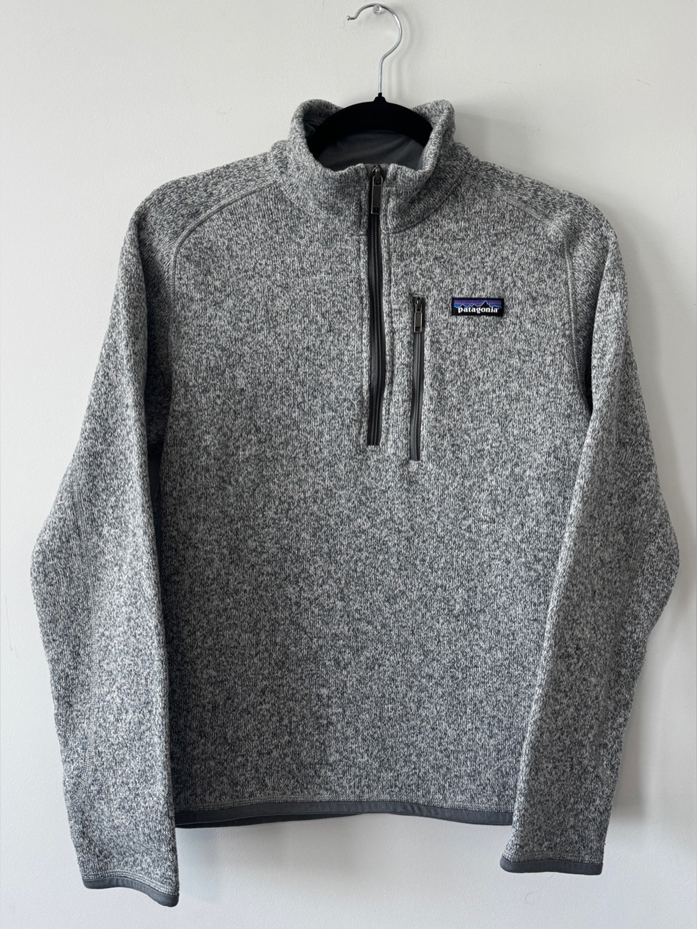 Patagonia Men’s Better Sweater® 1/4-Zip Fleece XS Stonewash